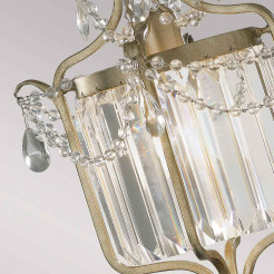 Lampa wisząca Gianna - 1 źródło światła - Srebrny FE-GIANNA1C