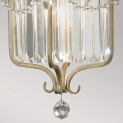 Lampa wisząca Gianna - 1 źródło światła - Srebrny FE-GIANNA1C