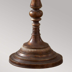 Lampa podłogowa Gibson - 4 źródła światła - Ciemnobrązowy FE-GIBSON-FL
