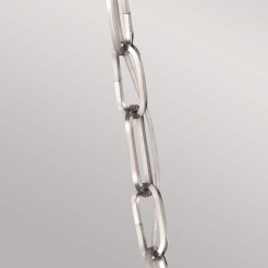 Średnia lampa wisząca Harrow - 1 źródło światła - Polerowany nikiel FE-HARROW-P-M