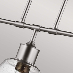 Lampa wyspowa Hobson - 3 źródła światła - Satynowy nikiel FE-HOBSON-3P-SN