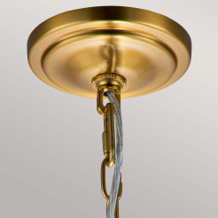 Lampa wisząca Hounslow - 1 źródło światła - Oksydowany mosiądz FE-HOUNSLOW-P-BB