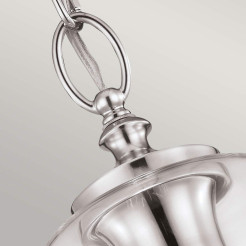 Lampa wisząca Hounslow - 1 źródło światła - Polerowany nikiel FE-HOUNSLOW-P-PN