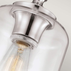 Lampa wisząca Hounslow - 1 źródło światła - Polerowany nikiel FE-HOUNSLOW-P-PN