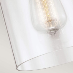 Lampa wisząca Hounslow - 1 źródło światła - Polerowany nikiel FE-HOUNSLOW-P-PN
