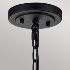 Latarnia wisząca Lighthouse - 1 źródło światła - Teksturowana czerń FE-LIGHTHOUSE8-S-BLK