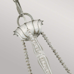 Żyrandol Maryville - 3 źródła światła - Przecierany szary FE-MARYVILLE3