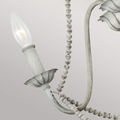 Żyrandol Maryville - 3 źródła światła - Przecierany szary FE-MARYVILLE3