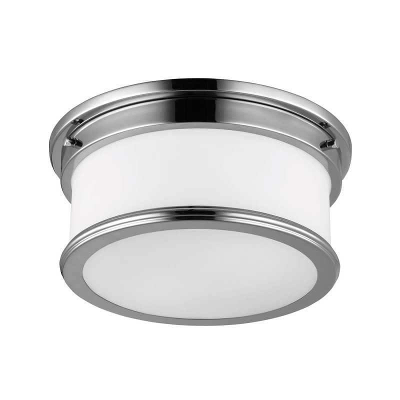 Plafon Payne - 2 źródła światła - Polerowany chrom FE-PAYNE-F-BATH