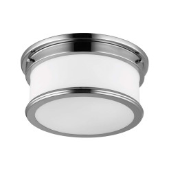 Plafon Payne - 2 źródła światła - Polerowany chrom FE-PAYNE-F-BATH