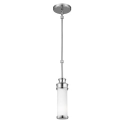Mała lampa wisząca Payne - 1 źródło światła - Polerowany chrom FE-PAYNE-MPBATH