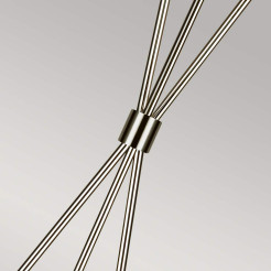 Lampa podłogowa Penny - 1 źródło światła - Polerowany nikiel FE-PENNY-FL-PN