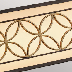 Lampa wisząca Remy - 4 źródła światła - Klasyczny brąz, paryskie złoto FE-REMY-P-A