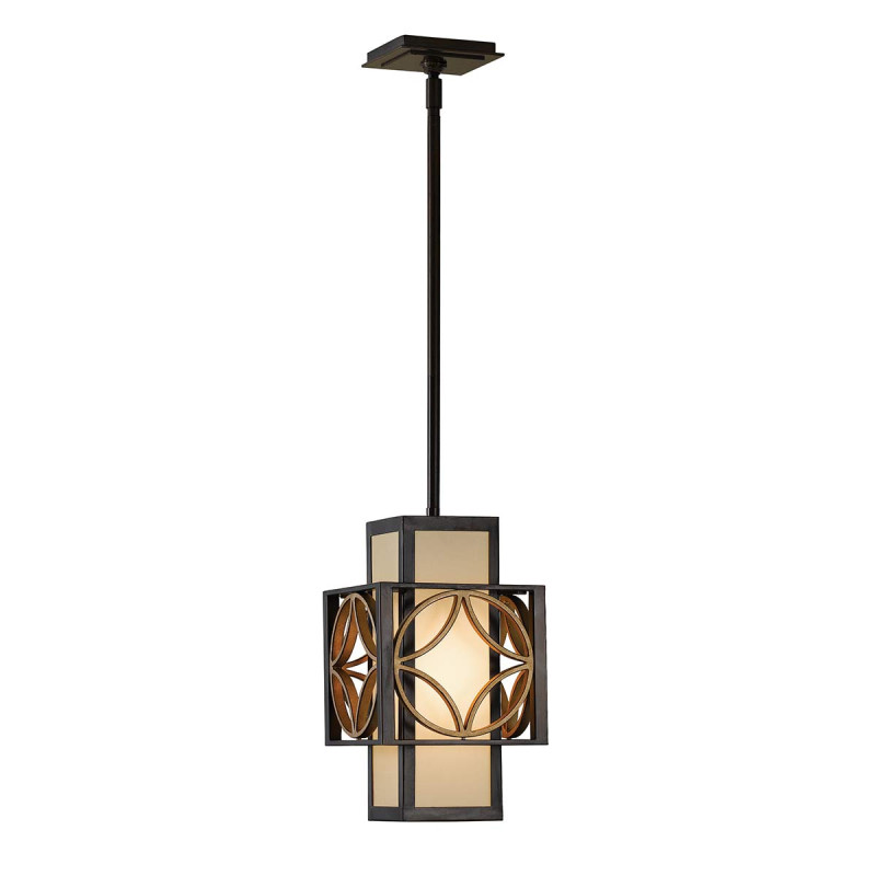 Lampa wisząca Remy - 1 źródło światła - Klasyczny brąz, paryskie złoto FE-REMY-P-C