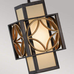 Lampa wisząca Remy - 1 źródło światła - Klasyczny brąz, paryskie złoto FE-REMY-P-C