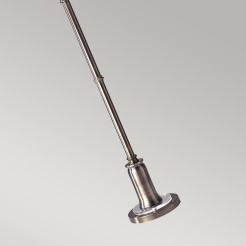 Lampa podłogowa Stateroom - 2 źródła światła - Antyczny nikiel FE-STATEROOM-FL-AN