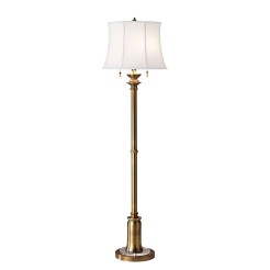 Lampa podłogowa Stateroom - 2 źródła światła - Mosiądz FE-STATEROOM-FL-BB