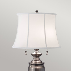 Lampa stołowa Stateroom - 2 źródła światła - Antyczny nikiel FE-STATEROOM-TL-AN
