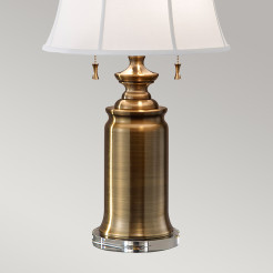 Lampa stołowa Stateroom - 2 źródła światła - Mosiądz FE-STATEROOM-TL-BB