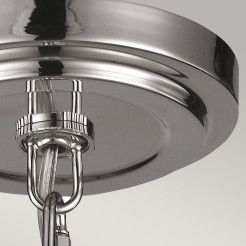 Lampa wisząca Tabby - 1 źródło światła - Polerowany nikiel FE-TABBY-P-S