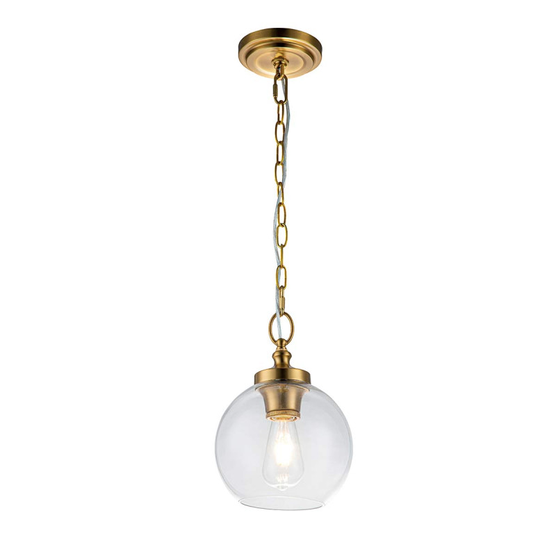 Lampa wisząca Tabby - 1 źródło światła - Oksydowany mosiądz FE-TABBY-P-S-BB