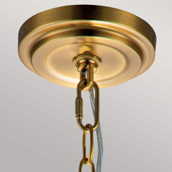 Lampa wisząca Tabby - 1 źródło światła - Oksydowany mosiądz FE-TABBY-P-S-BB