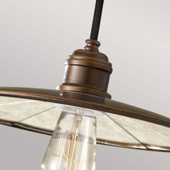 Lampa wisząca Urban Renewal - 1 źródło światła - Gwieździsty brąz FE-URBANRWL-P-E