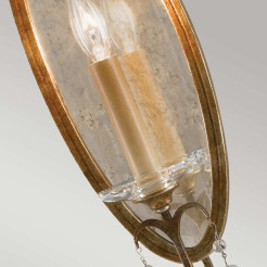 Kinkiet Valentina - 1 źródło światła - Oksydowany brąz FE-VALENTINA1