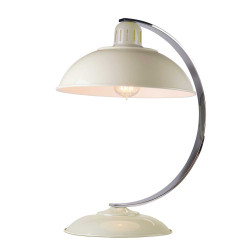 Lampa stołowa Franklin - 1 źródło światła - Kremowy FRANKLIN-CREAM