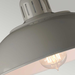 Lampa stołowa Franklin - 1 źródło światła - Szary FRANKLIN-GREY