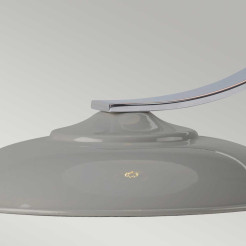 Lampa stołowa Franklin - 1 źródło światła - Szary FRANKLIN-GREY