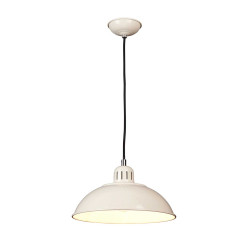 Lampa wisząca Franklin - 1 źródło światła - Kremowy FRANKLIN-P-CR