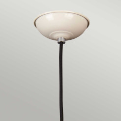 Lampa wisząca Franklin - 1 źródło światła - Kremowy FRANKLIN-P-CR