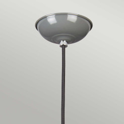 Lampa wisząca Franklin - 1 źródło światła - Szary FRANKLIN-P-GY