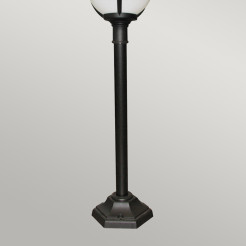 Latarnia słupkowa Glenbeigh - 1 źródło światła - Czarny GLENBEIGH-PILLAR
