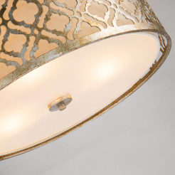 Lampa wisząca Arabella - 3 źródła światła - Postarzane złoto GN-ARABELLA-P-L