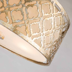 Lampa wisząca Arabella - 3 źródła światła - Postarzane złoto GN-ARABELLA-P-L