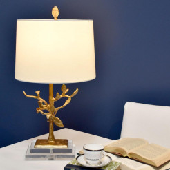 Lampa stołowa Audubon Park - 1 źródło światła - Postarzane złoto GN-AUDUBON-PARK-TL