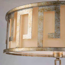 Lampa wisząca Lemuria - 3 źródła światła - Postarzane złoto GN-LEMURIA-P-L