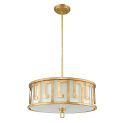 Lampa wisząca Lemuria - 3 źródła światła - Postarzane złoto GN-LEMURIA-P-L