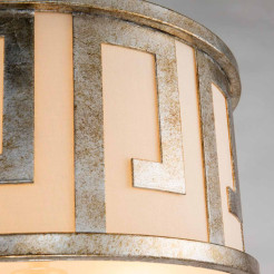 Średnia lampa wisząca Lemuria - 2 źródła światła - Postarzane złoto GN-LEMURIA-P-M