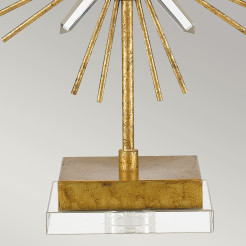 Lampa stołowa Sun King - 1 źródło światła - Postarzane złoto GN-SUN-KING-TL
