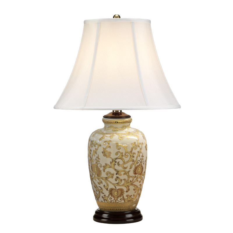 Lampa stołowa Goldthistle - 1 źródło światła - Złoty GOLD-THISTLE-TL