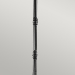 Latarnia uliczna Grampian - 1 źródło światła - Czarny GP1-BLACK