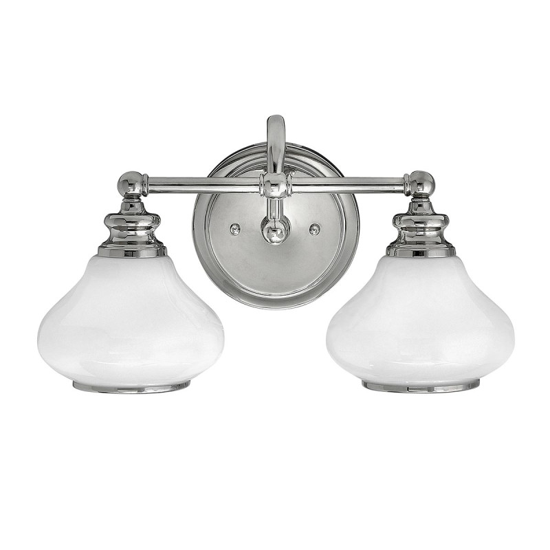 Kinkiet Ainsley - 2 źródła światła - Polerowany chrom HK-AINSLEY2-BATH