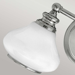 Kinkiet Ainsley - 2 źródła światła - Polerowany chrom HK-AINSLEY2-BATH