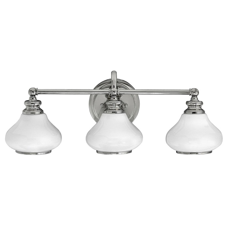 Kinkiet Ainsley - 3 źródła światła - Polerowany chrom HK-AINSLEY3-BATH