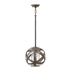 Lampa wisząca Carson - 1 źródło światła - Vintage żelazo HK-CARSON-P