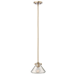 Lampa wisząca Congress - 1 źródło światła - Szczotkowany karmel HK-CONGRESS-P-A-BC