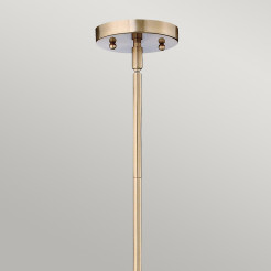 Lampa wisząca Congress - 1 źródło światła - Szczotkowany karmel HK-CONGRESS-P-A-BC